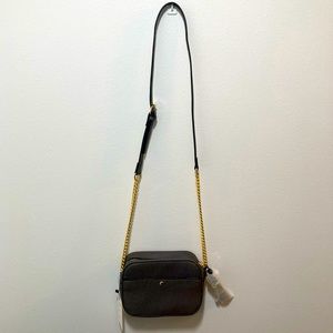 Newhey Gray Crossbody Gold Chain